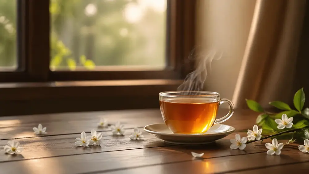 The Gentle Elegance of Floral Tea