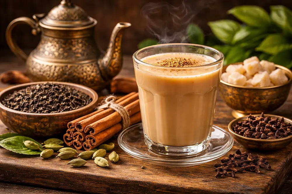 How to Make Karak Tea with Iranian Black Tea